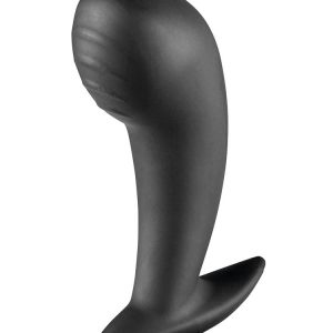 ElectraStim Silicone Noir Nona: Elektro-Dildo