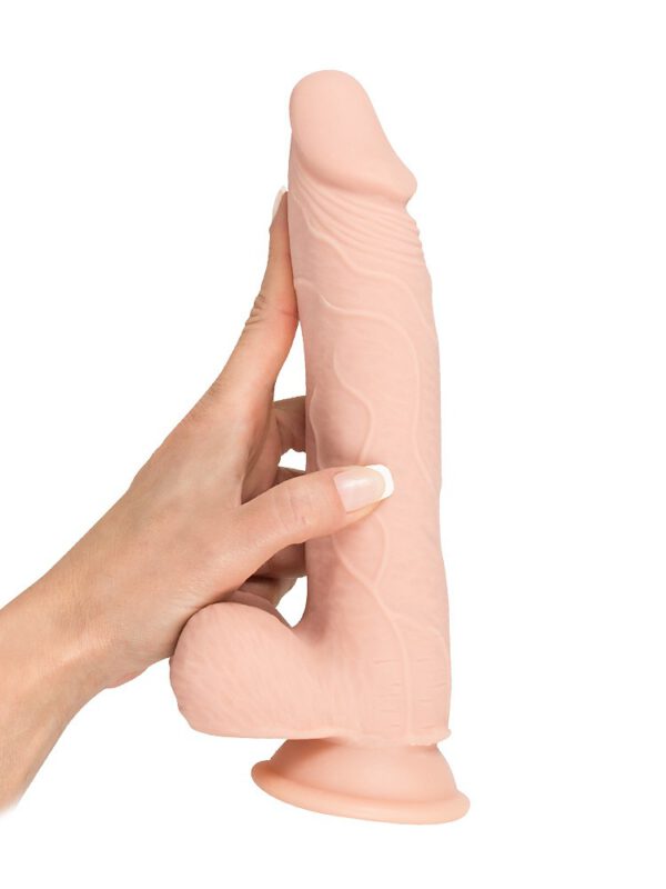 Nature Skin Medium: Dildo mit Saugfuß (24cm)