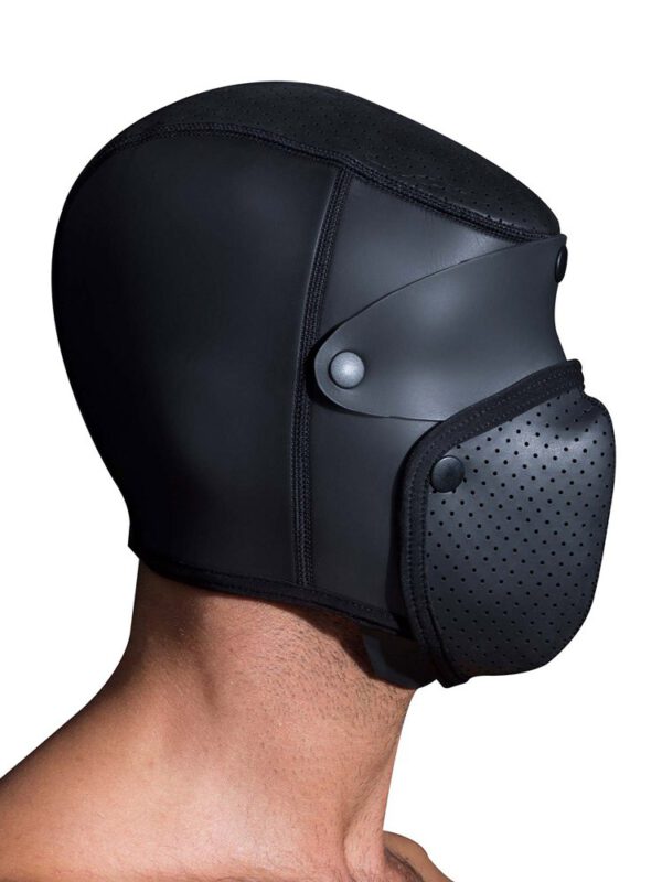 Neoprene Neo Bondage Hood 2.0: Neopren-Kopfmaske