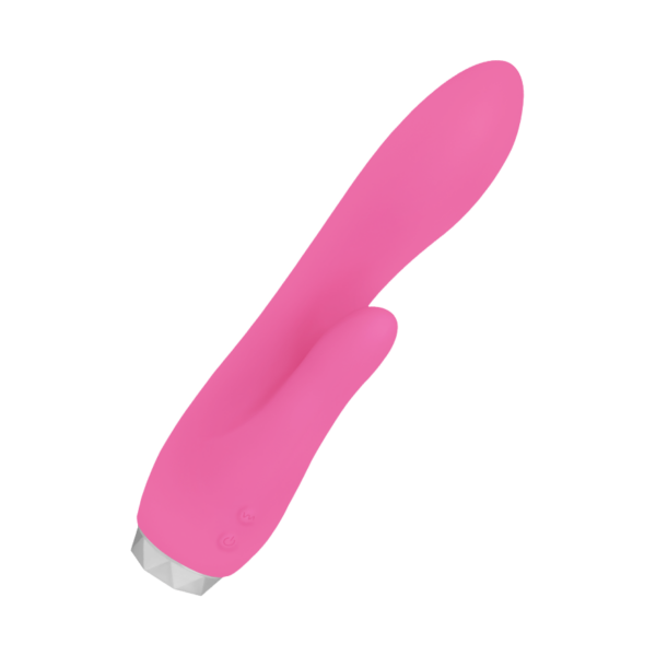 Gebogener Rabbitvibrator, 17,1 cm