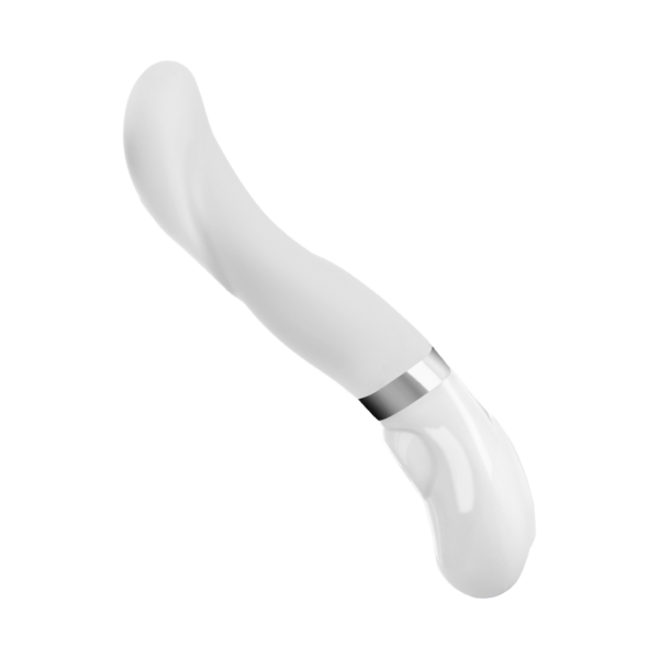 Wiederaufladbarer Design-Vibrator aus Silikon, 17,5 cm