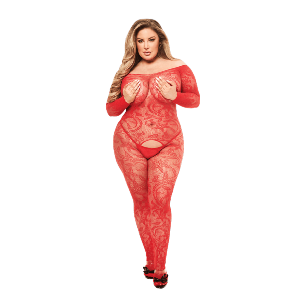 Longsleeve Crotchless Bodystocking