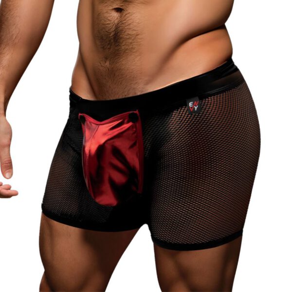 Snap Down Mesh Boxer Brief