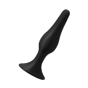 Analdildo aus Silikon, M, 13 cm